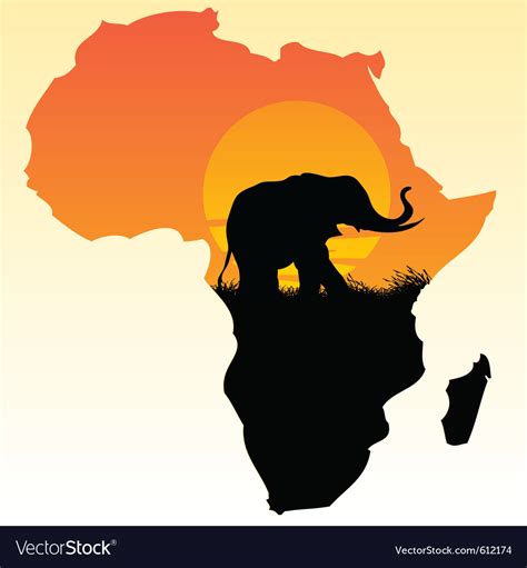 Africa Royalty Free Vector Image Vectorstock