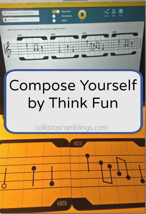 Be Your Own Composer With Compose Yourself Callistas Ramblings