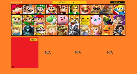 Smash Remix Roster Added New Characters By Norbertodraws2010 On