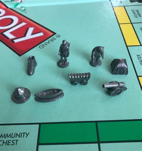 Monopoly Pieces Monopoly Game Tokens Monopoly Custom Monopoly