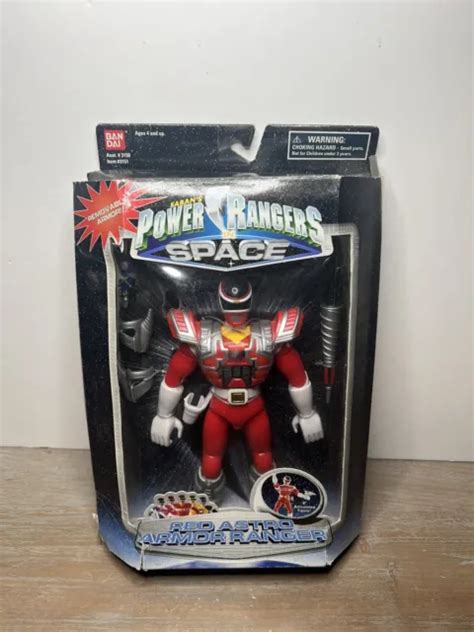 1997 Bandai Mighty Morphin Power Rangers In Space Red Astro Armor
