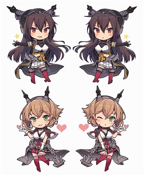 Nagato Mutsu Nagato Kai Ni And Mutsu Kai Ni Kantai Collection Drawn By Kasumiskchkko