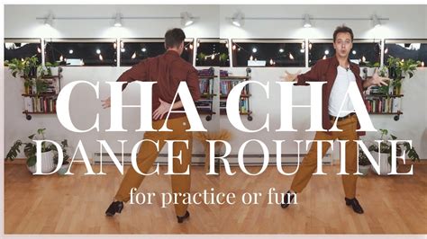 Cha Cha Solo Routine For Practice Or Fun Youtube