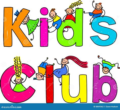 Kids Club School Group Education Logo Design Royalty Free Stock Photo