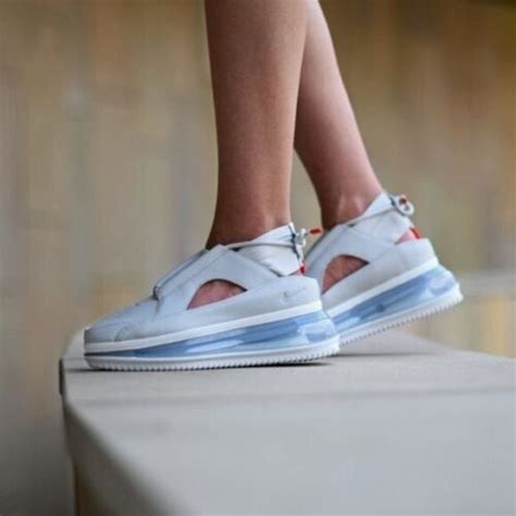 Nike Air Max Ff 720 Summit Sandal Sneakers White Ao3189 100 Women Size