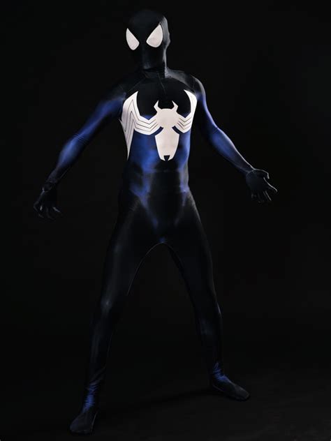 shattered dimensions ultimate spider man costume blue spiderman superhero costumes halloween