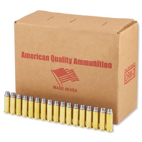 American Quality 44 Magnum Ammunition 250 Bulk Rounds Lswc 240 Grains