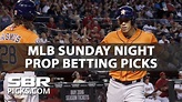 MLB Sunday Night Baseball Prop Betting Picks - YouTube