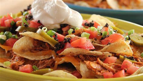 fully loaded chicken nachos sweet and savory recipes