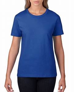 Gildan Womens 2 Pack Premium Crew Neck Short Sleeve Cotton Tshirt Ebay