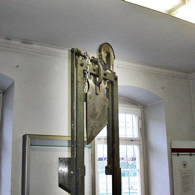 Es war die letzte zivile hinrichtung in westdeutschland. German guillotines