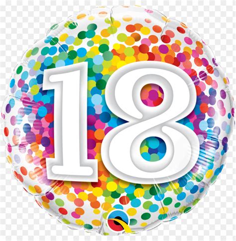 Transparent Number 18th Birthday Clipart 10 Free Cliparts Download