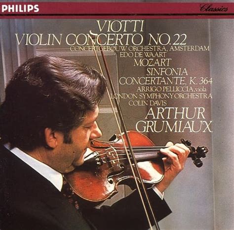 Arthur Grumiaux Viotti Violin Concerto No 22 Music Software Suruga Ya Com