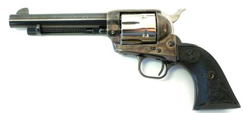 Colt Saa 3rd Generation 44 Special Caliber Revolver With Nickel
