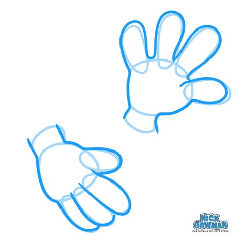 How To Draw Cartoon Hands A Step By Step Guide To Drawing Hands