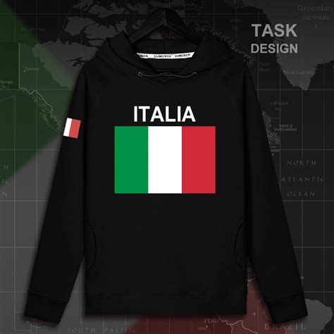 italy italia italian ita mens hoodie pullovers hoodies men sweatshirt streetwear clothing hip