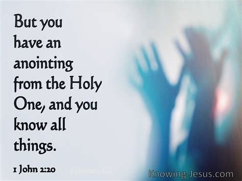 27 Bible Verses About Anointing