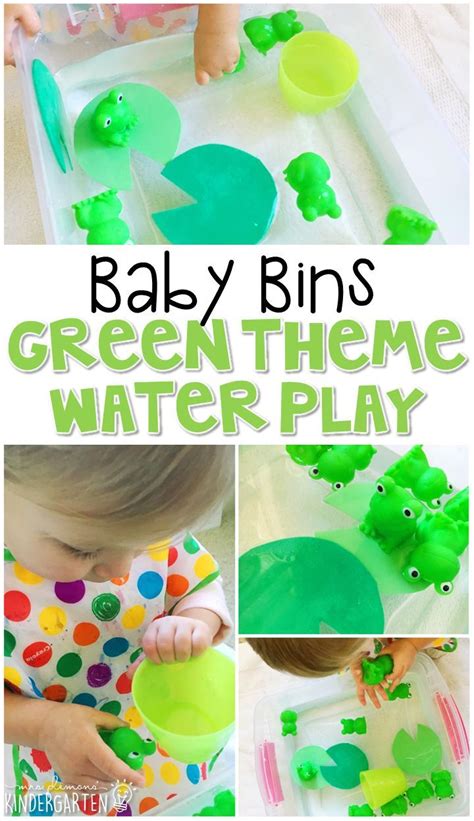 Baby Bins Green Theme Learning Colors Learning Colors Infant