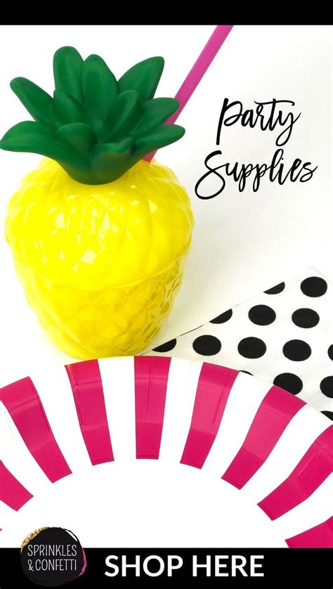 we specialize in affordable stylish curated party supply collections so shopping for your