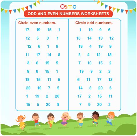 Odd And Even Numbers Worksheets Download Free Printables