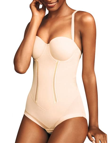 maidenform flexees easy up firm control body briefer 1256