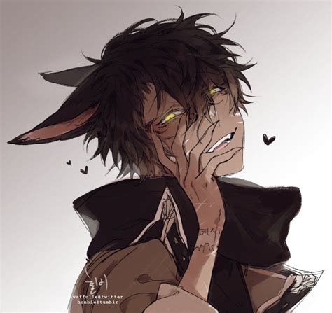 Pin By ТВОЯ ПОХОТЬ On Garotos Yandere Anime Wolf Boy Anime Cute