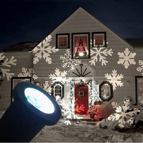 Kerstverlichting Led Sneeuwvlokken Projector Uniek En Origineel