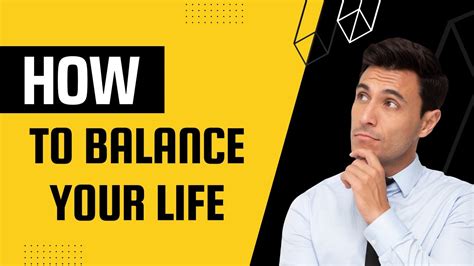 How to Balance your life ||Living a Balanced and Happy Life ||Balance
