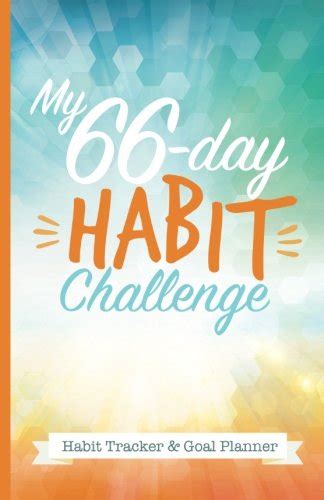9781722885595 My 66 Day Challenge Habit Tracker And Goal Planner A