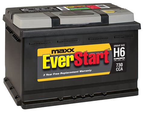 Everstart Maxx Lead Acid Automotive Battery Group Size H Volt