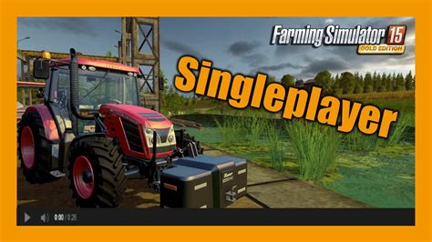 Fs 15 Singleplayer Gold Edition S2e5 Courseplay Youtube