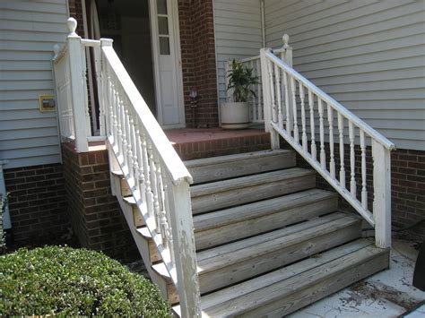 It adds supports to the vanilla shacks, so you can place them an uneven ground and adds a shack tower and a base to make the tower higher. How To Install Handrails For Porch Steps — Randolph Indoor ...