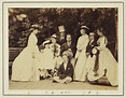 The nine children of Queen Victoria and the Prince Consort at the ...