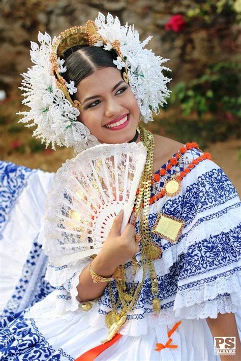 Pollera Panama Traditional Mexican Dress Traditional Dresses