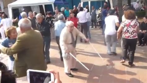 Elderly Man Throws Canes Away To Bust Epic Dance Moves Inspiremore