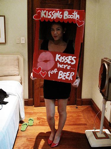Booth Kitchen Pic Booth Costume Kissing