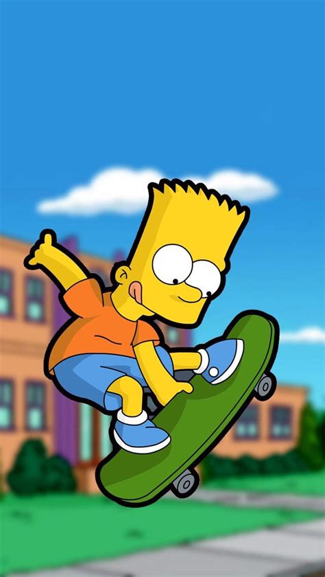 Bart Simpson Skateboard Wallpaper Kolpaper Awesome Free Hd Wallpapers