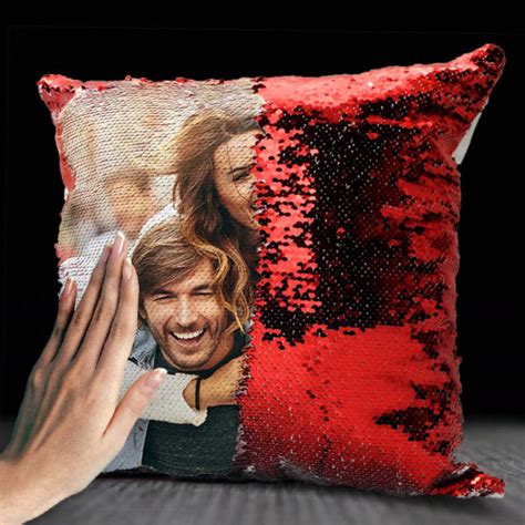 almohada mágica con foto personalizada agregada imagen etsy