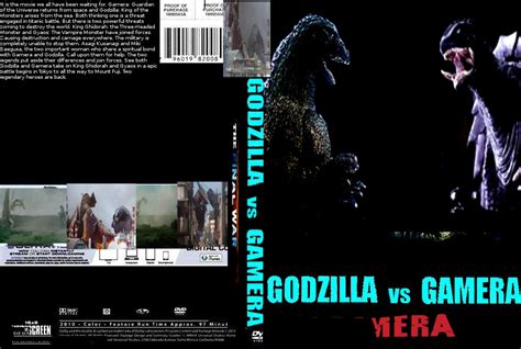 Godzilla Vs Gamera Dvd Cover 42 By Steveirwinfan96 On Deviantart