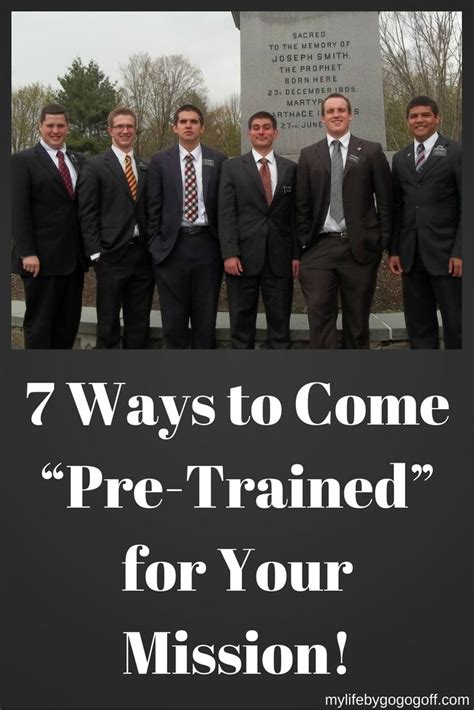 7 Ways To Come Pre Trained For Your Mission A Mission Prep Guide
