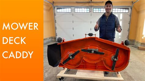 Build Your Own Kubota Bx23s John Deere 1025r Mower Deck Dolly Caddy