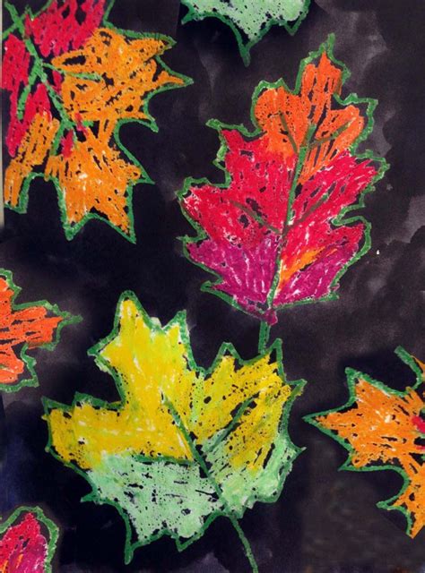 Crafts ideas by materials used, theme, and also trash to treasure crafts projects and coloring pages. Fall Leaf Art with India Ink · Art Projects for Kids