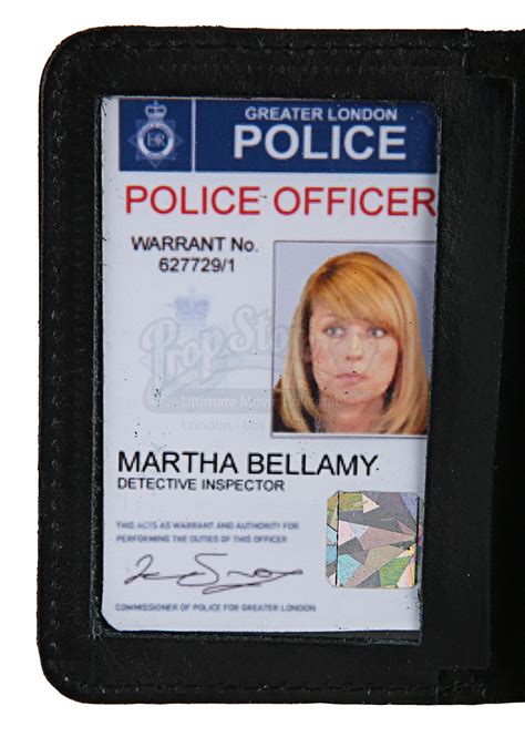 We did not find results for: DI Martha Bellamys (Fay Ripley) Police ID Badge | Prop Store - Ultimate Movie Collectables