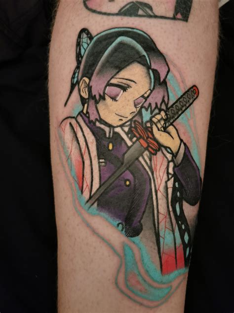 Maybe you would like to learn more about one of these? Wanted to show my Demon Slayer tattoo aswell, Shinobu! : anime