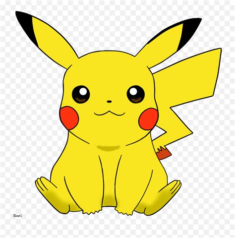 Check Out This Transparent Pokémon Pikachu Sitting Png Image Pokemons