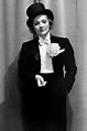 Marlene Dietrich in a tuxedo Getty Images - University of Fashion Blog