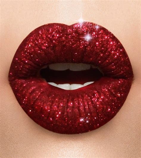 Red Wine Glitter Lip Collection Red Glitter Lipstick Glitter