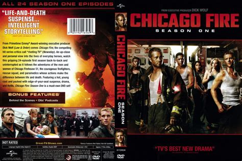 Chicago Fire Season 1 2013 R1 Dvd Covers Dvdcovercom