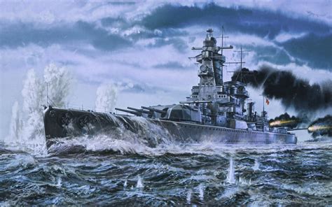 Download Wallpapers Admiral Graf Spee 4k Hdr World War Ii German