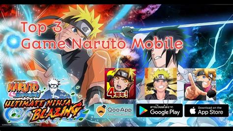 Top 3 Game Naruto Mobile Gameplay Androidandios Youtube